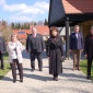 Die goldenen Konfirmanden des Jahrgangs 1971 aus Glashütten (von links) Henry Löwe, Berthold Wölfel, Monika Eichmüller, Hans Bauer, Ute Weidenhammer, Günther Spitzka und Peter Blaseck. Rechts Pfarrerin Stefanie Krauß. Foto und Text: Dieter Jenß