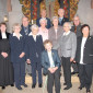 Vor 70 Jahren traten diese sieben Damen und vier Herren in Mistelgau erstmals an den Tisch des Herrn. Am Sonntag feierten sie Gnadenkonfirmation während des von Pfarrerin Mareike Kraemer gehaltenen Festgottesdienstes. Foto: Dieter Jenß